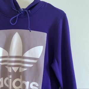 Adidas purple hoodie NEW WITH TAG